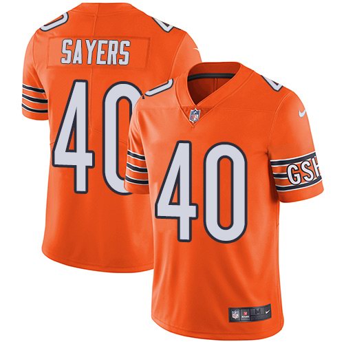 Nike Men & Women & Youth Bears 40 Gale Sayers Orange NFL Vapor Untouchable Limited Jersey,We sell and wholesale Nike Men & Women & Youth Bears 40 Gale Sayers Orange NFL Vapor Untouchable Limited Jersey on line form chian!
